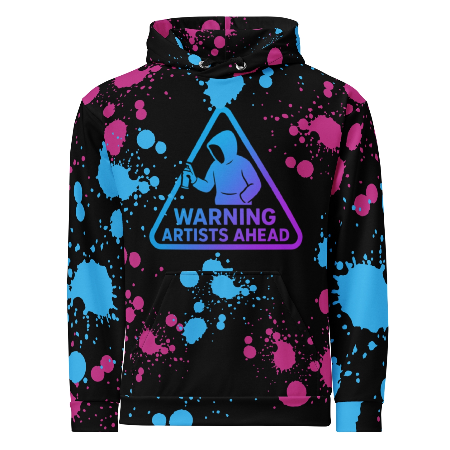 Warning: Artist Ahead Unisex Hoodie