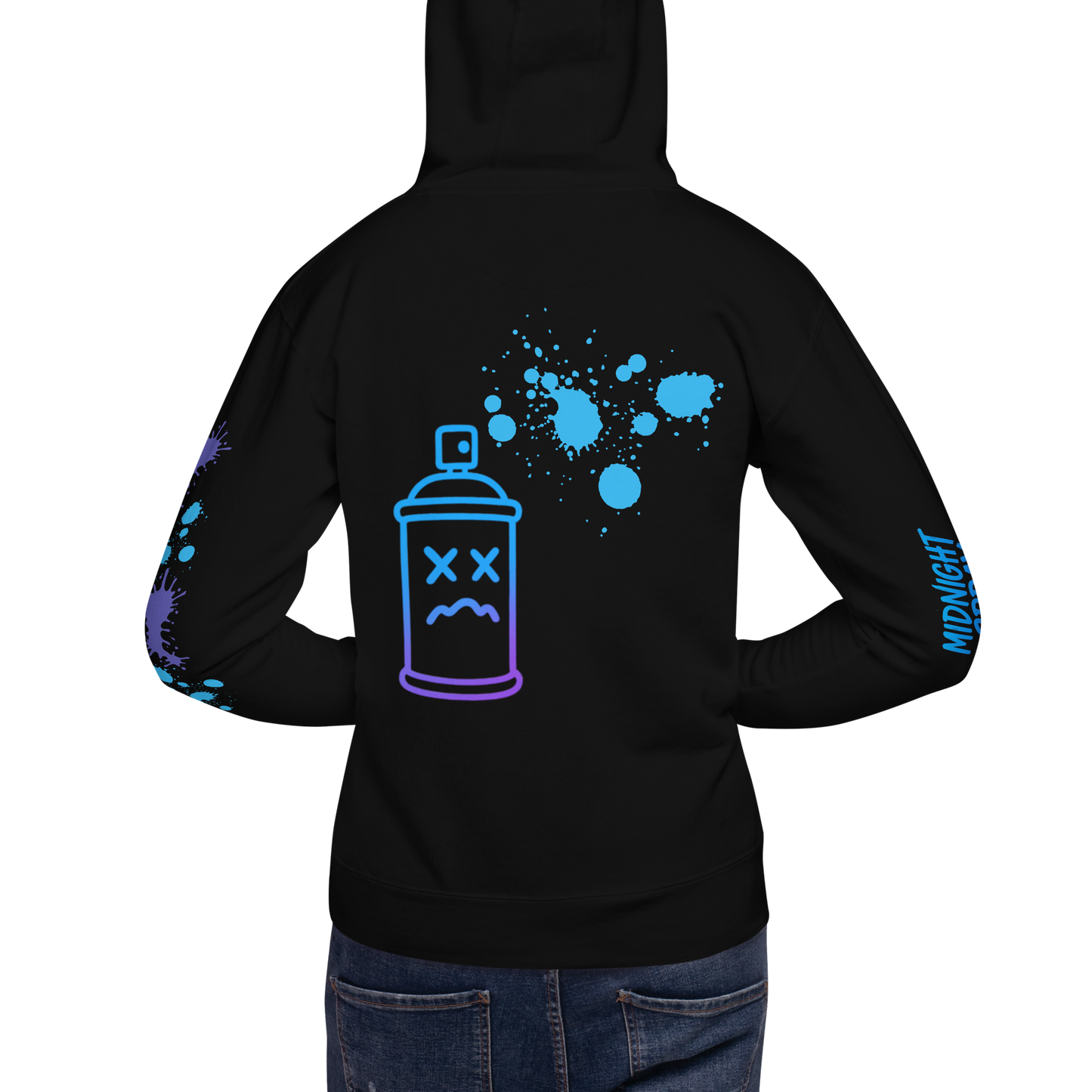 MidNight Spray Unisex Hoodie